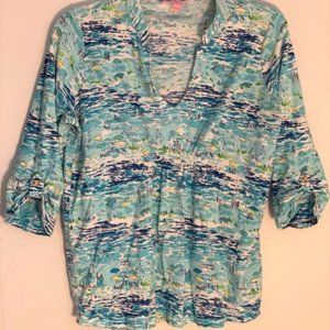 Lilly Pulitzer Beach Print Tunic